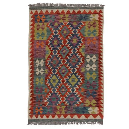 Chobi Kilim szőnyeg 152x100 kézi szövésű afgán gyapjú kilim