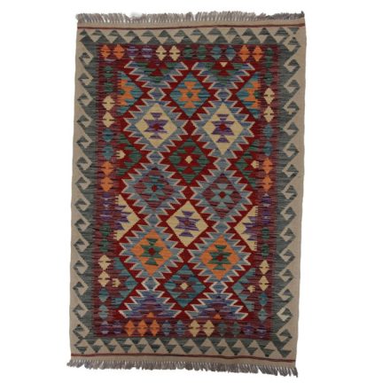 Chobi Kilim szőnyeg 157x104 kézi szövésű afgán gyapjú kilim