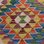 Chobi Kilim szőnyeg 144x102 kézi szövésű afgán gyapjú kilim