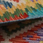 Kézi szövésű Kilim szőnyeg Chobi 141x104 afgán gyapjú kilim