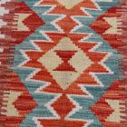 Kilim szőnyeg Chobi 156x100 kézi szövésű afgán gyapjú kilim