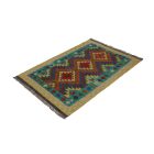 Kilim szőnyeg Chobi 144x97 kézi szövésű afgán gyapjú kilim
