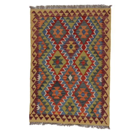 Chobi Kilim szőnyeg 143x99 kézi szövésű afgán gyapjú kilim