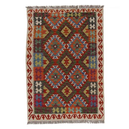 Chobi Kilim szőnyeg 157x104 kézi szövésű afgán gyapjú kilim