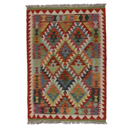 Chobi Kilim szőnyeg 150x105 kézi szövésű afgán gyapjú kilim