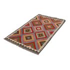 Kilim szőnyeg Chobi 156x102 kézi szövésű afgán gyapjú kilim