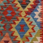 Kilim szőnyeg Chobi 145x103 kézi szövésű afgán gyapjú kilim