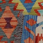 Kilim szőnyeg Chobi 145x103 kézi szövésű afgán gyapjú kilim