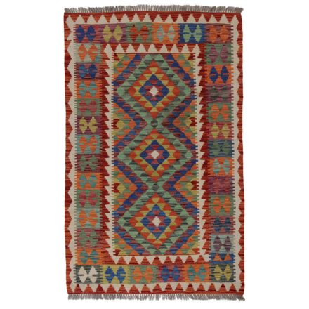 Chobi Kilim szőnyeg 167x106 kézi szövésű afgán gyapjú kilim