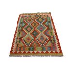 Kilim szőnyeg Chobi 151x100 kézi szövésű afgán gyapjú kilim