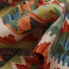 Kilim szőnyeg Chobi 151x100 kézi szövésű afgán gyapjú kilim