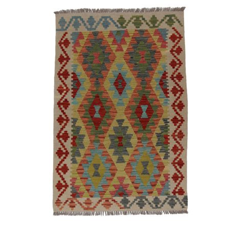 Chobi Kilim szőnyeg 157x103 kézi szövésű afgán gyapjú kilim