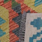Chobi Kilim szőnyeg 157x103 kézi szövésű afgán gyapjú kilim