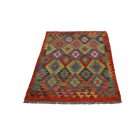 Chobi Kilim szőnyeg 150x102 kézi szövésű afgán gyapjú kilim
