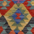 Chobi Kilim szőnyeg 150x102 kézi szövésű afgán gyapjú kilim