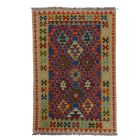Kilim szőnyeg Chobi 152x102 kézi szövésű afgán gyapjú kilim