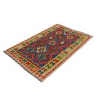 Kilim szőnyeg Chobi 152x102 kézi szövésű afgán gyapjú kilim