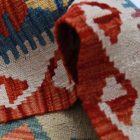 Kilim szőnyeg Chobi 148x93 kézi szövésű afgán gyapjú kilim