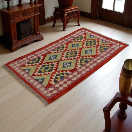 Chobi Kilim szőnyeg 167x96 kézi szövésű afgán gyapjú kilim