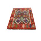 Kilim szőnyeg Chobi 144x97 kézi szövésű afgán gyapjú kilim