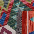Kilim szőnyeg Chobi 144x97 kézi szövésű afgán gyapjú kilim