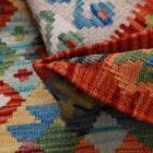 Kilim szőnyeg Chobi 154x110 kézi szövésű afgán gyapjú szőttes