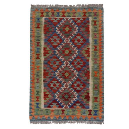 Kilim szőnyeg Chobi 153x99 kézi szövésű afgán gyapjú kilim