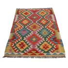 Etnikai Kilim szőnyeg Chobi 161x102 kézi szövésű afgán gyapjú kilim