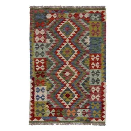 Kilim szőnyeg Chobi 155x101 kézi szövésű afgán gyapjú kilim