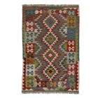Kilim szőnyeg Chobi 155x101 kézi szövésű afgán gyapjú szőttes