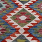 Kilim szőnyeg Chobi 155x101 kézi szövésű afgán gyapjú szőttes