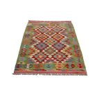 Chobi Kilim szőnyeg 148x104 kézi szövésű afgán gyapjú kilim
