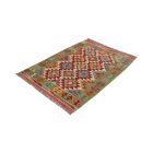Chobi Kilim szőnyeg 148x104 kézi szövésű afgán gyapjú kilim