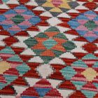 Chobi Kilim szőnyeg 148x104 kézi szövésű afgán gyapjú kilim