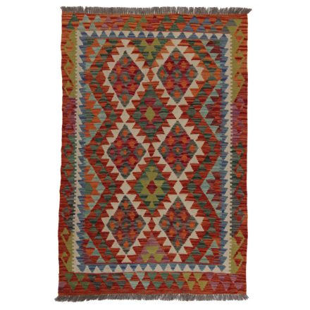 Kilim szőnyeg Chobi 152x102 kézi szövésű afgán gyapjú kilim