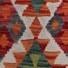 Kilim szőnyeg Chobi 152x102 kézi szövésű afgán gyapjú kilim