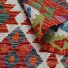 Kilim szőnyeg Chobi 152x102 kézi szövésű afgán gyapjú kilim