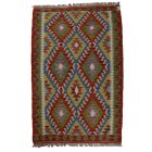 Chobi Kilim szőnyeg 152x101 kézi szövésű afgán gyapjú kilim