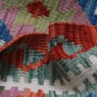 Chobi Kilim szőnyeg 157x104 kézi szövésű afgán gyapjú kilim