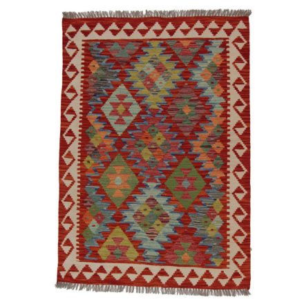 Chobi Kilim szőnyeg 150x106 kézi szövésű afgán gyapjú kilim