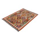 Kilim szőnyeg Chobi 145x103 kézi szövésű afgán gyapjú kilim