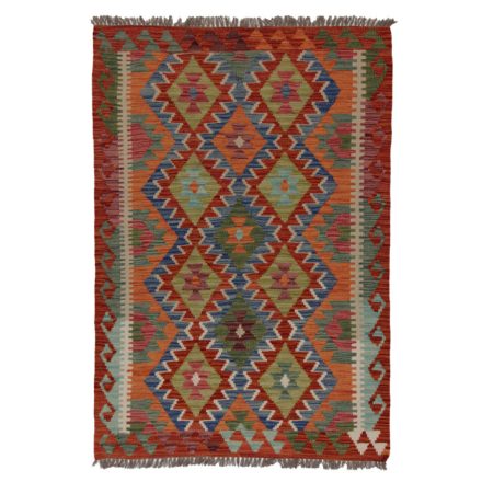 Kilim szőnyeg Chobi 152x107 kézi szövésű afgán gyapjú kilim