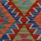 Kilim szőnyeg Chobi 152x107 kézi szövésű afgán gyapjú kilim