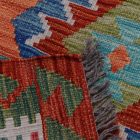 Kilim szőnyeg Chobi 152x107 kézi szövésű afgán gyapjú kilim