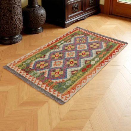 Chobi Kilim szőnyeg 162x103 kézi szövésű afgán gyapjú kilim