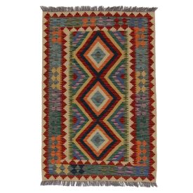   Kilim szőnyeg Chobi 151x101 kézi szövésű afgán gyapjú kilim