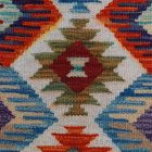 Chobi Kilim szőnyeg 146x103 kézi szövésű afgán gyapjú kilim