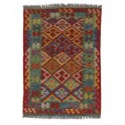 Kilim szőnyeg Chobi 150x107 kézi szövésű afgán gyapjú kilim