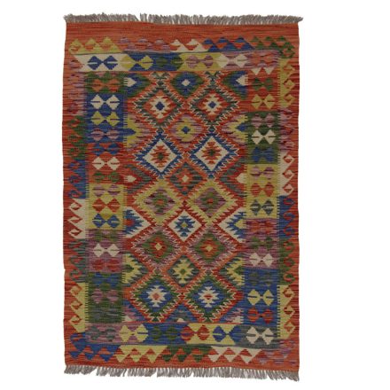 Kilim szőnyeg Chobi 148x101 kézi szövésű afgán gyapjú kilim