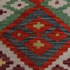 Chobi Kilim szőnyeg 154x103 kézi szövésű afgán gyapjú kilim